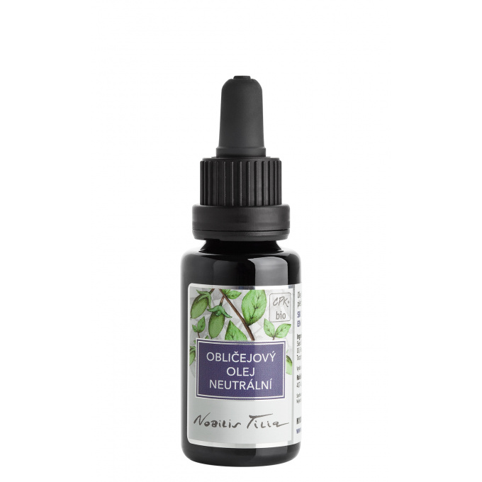 Nobilis pleťový olej neutrální bio 20 ml