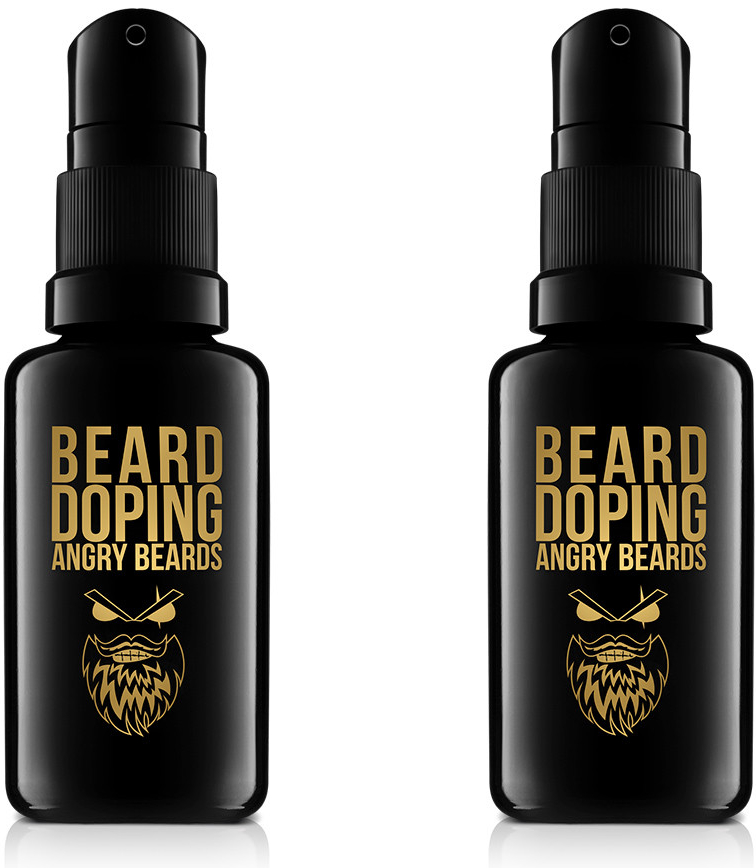 Angry Beards Beard Doping přípravek podporující růst vousů 2 x 30 ml