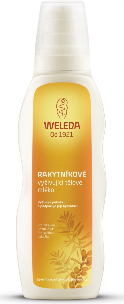 Weleda Rakytníkové vyživující tělové mléko 200 ml