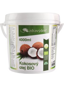 Zdravý den Bio Kokosový olej 4000 ml