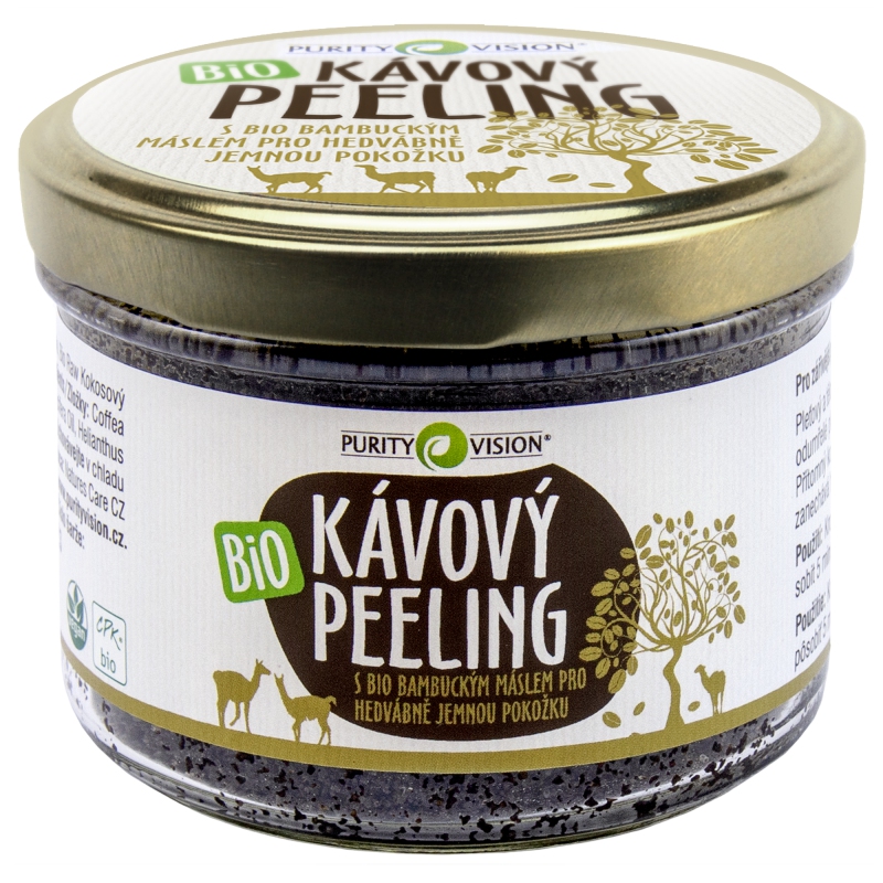 Purity Vision kávový peeling Bio na celulitidu 175 g