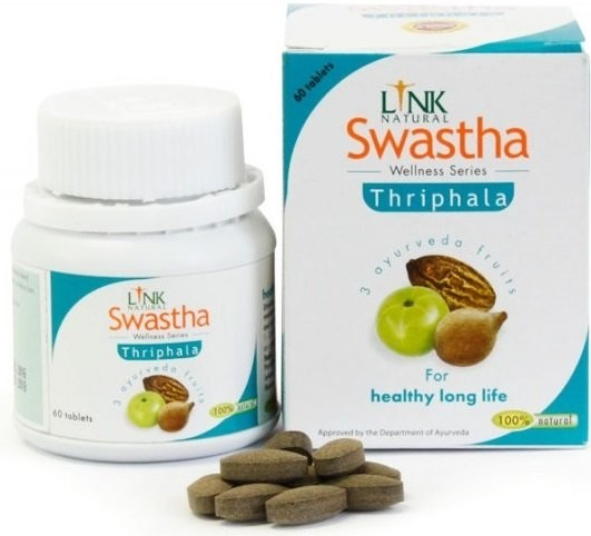 Link Natural Link Triphala podpora trávení a detoxikace 60 tablet