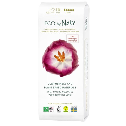 Eco by Naty Poporodní vložky 10 ks