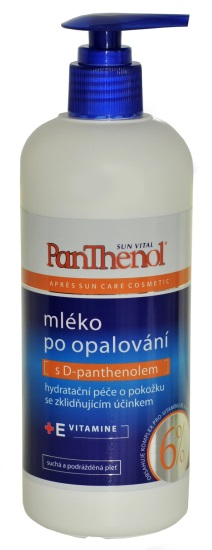 Vivaco SunVital Panthenol mléko po opalování s D - panthenolem 6% 400 ml