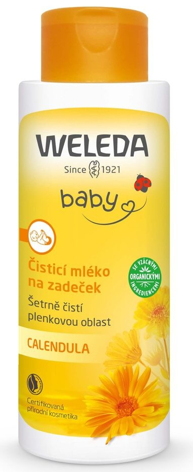 WELEDA Čisticí mléko na zadeček 400 ml