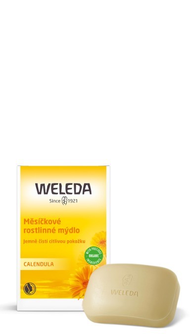 Weleda měsíčkové rostlinné mýdlo 100 g