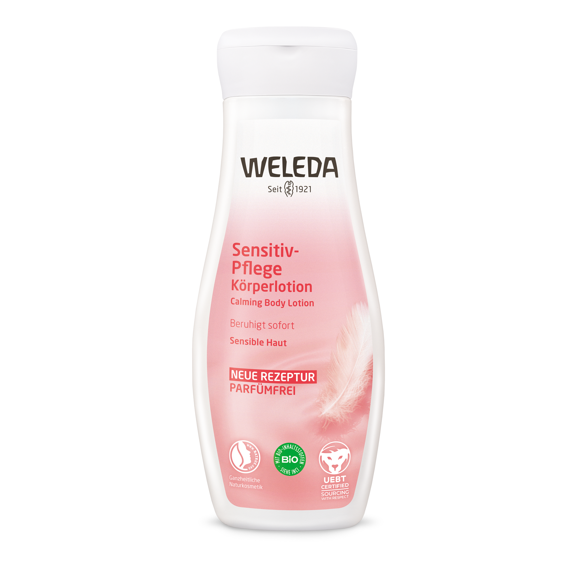 Weleda Sensitive jemné tělové mléko pro citlivou pokožku 200 ml