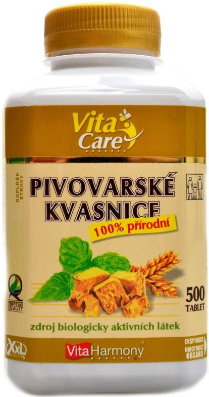 Vita Harmony Vitaharmony Pivovarské kvasnice 500 tablet