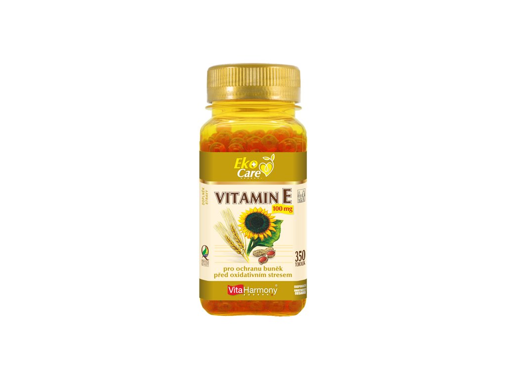 Vita Harmony VE Vitamín E 100 mg 350 tobolek