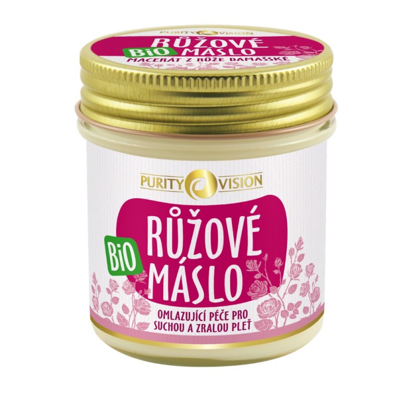 Purity Vision Bio růžové máslo 120 ml