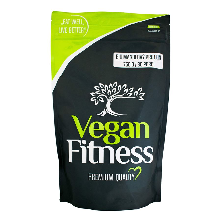 Vegan Fitness Mandlový Protein BIO 750 g