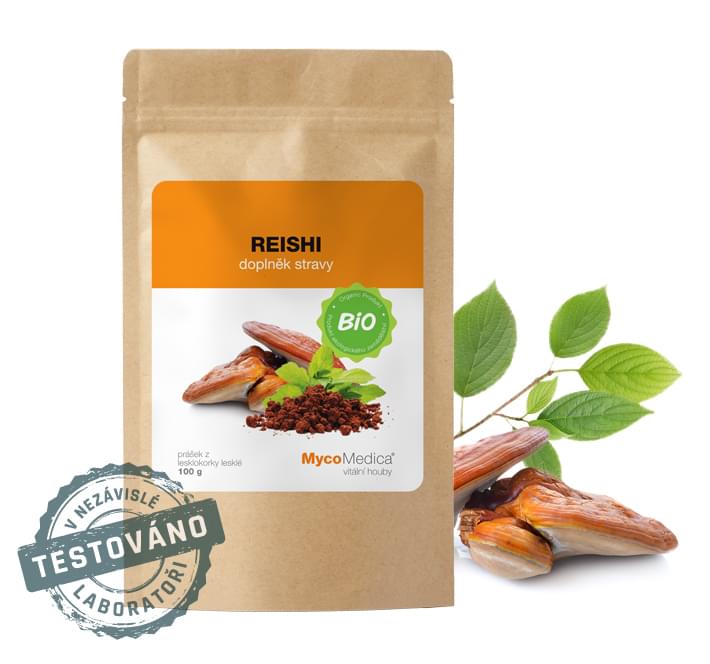 MycoMedica Reishi prášek BIO 100 g