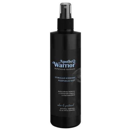 Soaphoria WARRIOR BY APOTHEQ - KOFEINOVÉ TONIKUM PROTI VYPADÁVÁNÍ VLASŮ 250ML