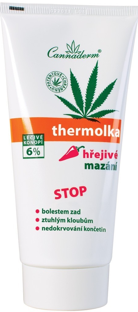 Cannaderm Thermolka hřejivé mazání 200 ml