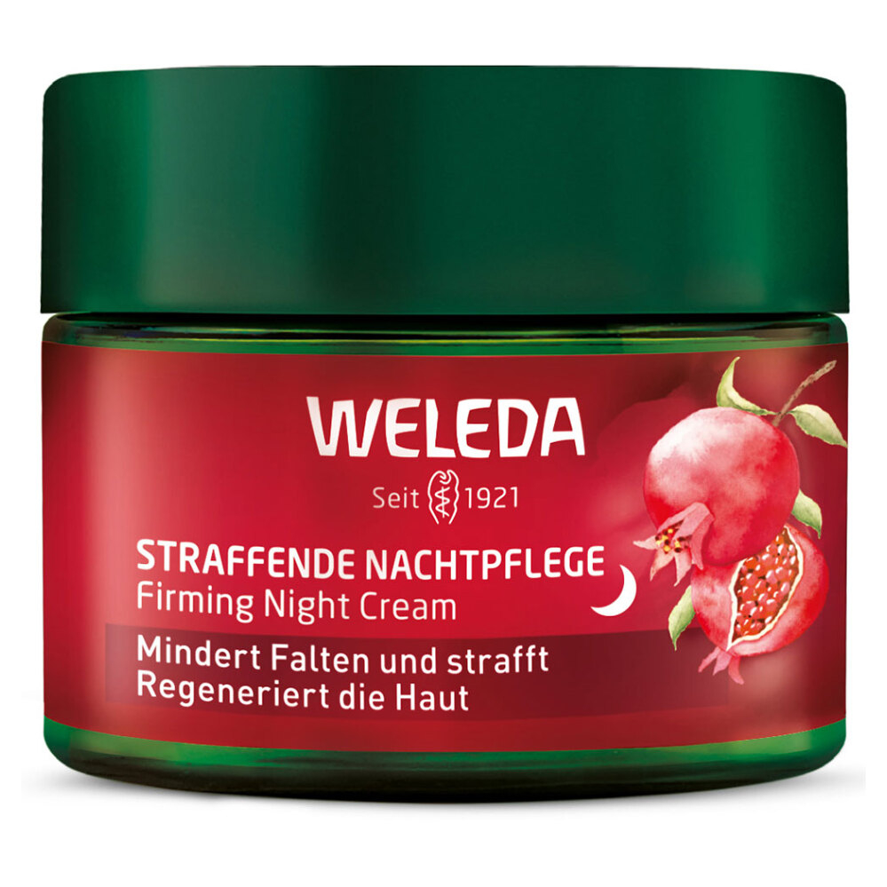 WELEDA Zpevňující noční krém s granátovým jablkem a maca peptidy 40ml