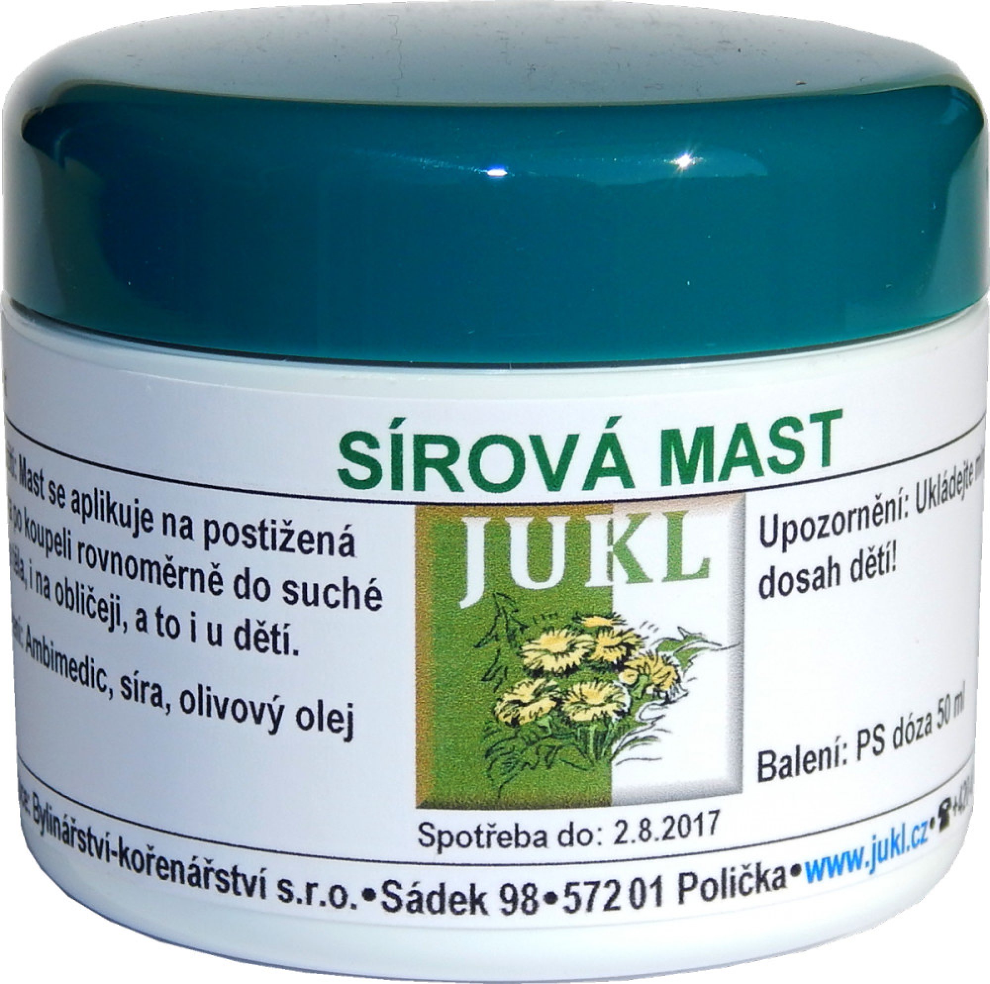 Jukl sírová mast 50 ml