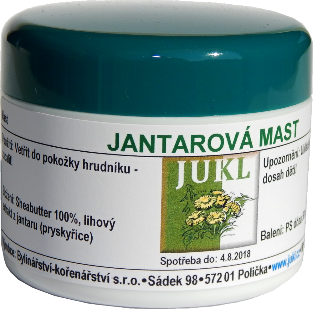 Jukl jantarová mast 50 ml