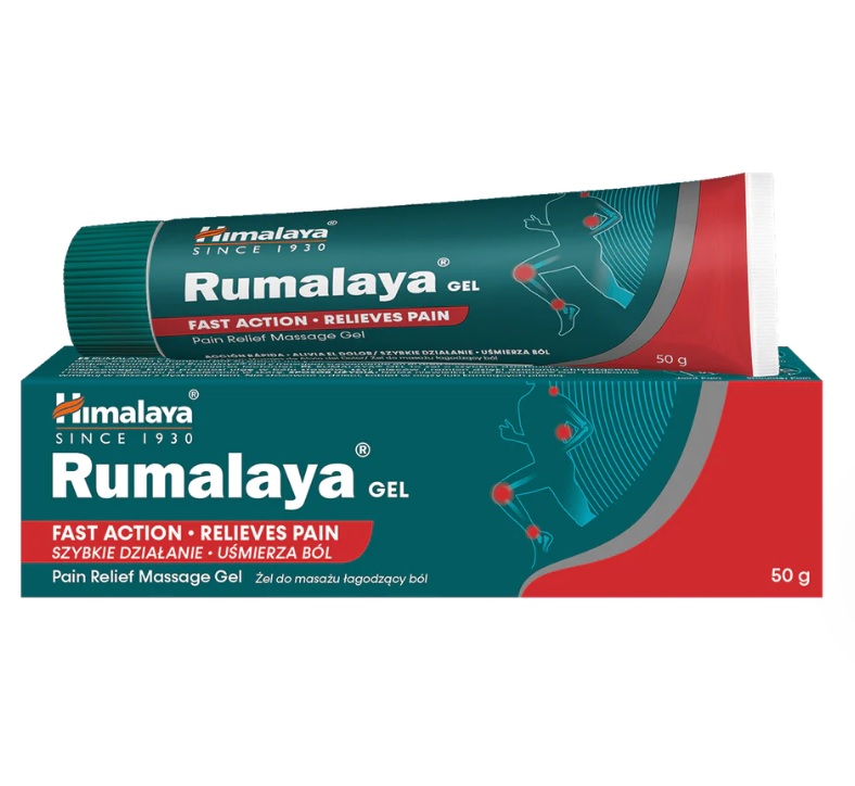 Himalaya Herbals Rumalaya gel 50 g - k masáži v oblasti kloubů, svalů, šlach a zad