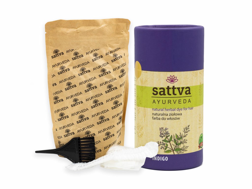 Sattva Henna na vlasy - Indigo, 150 g