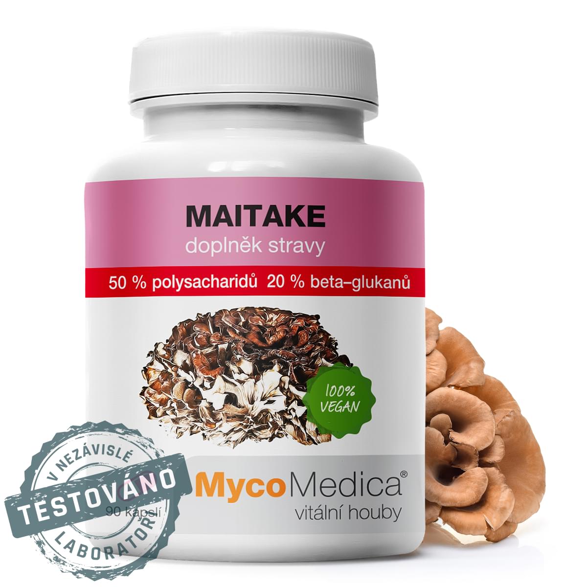 MycoMedica Maitake 50 % 90 kapslí