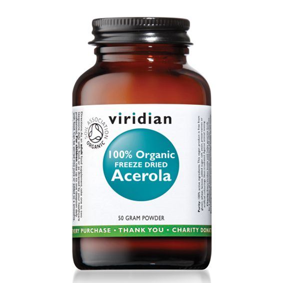 Viridian Nutrition Viridian Acerola Organic 50 g