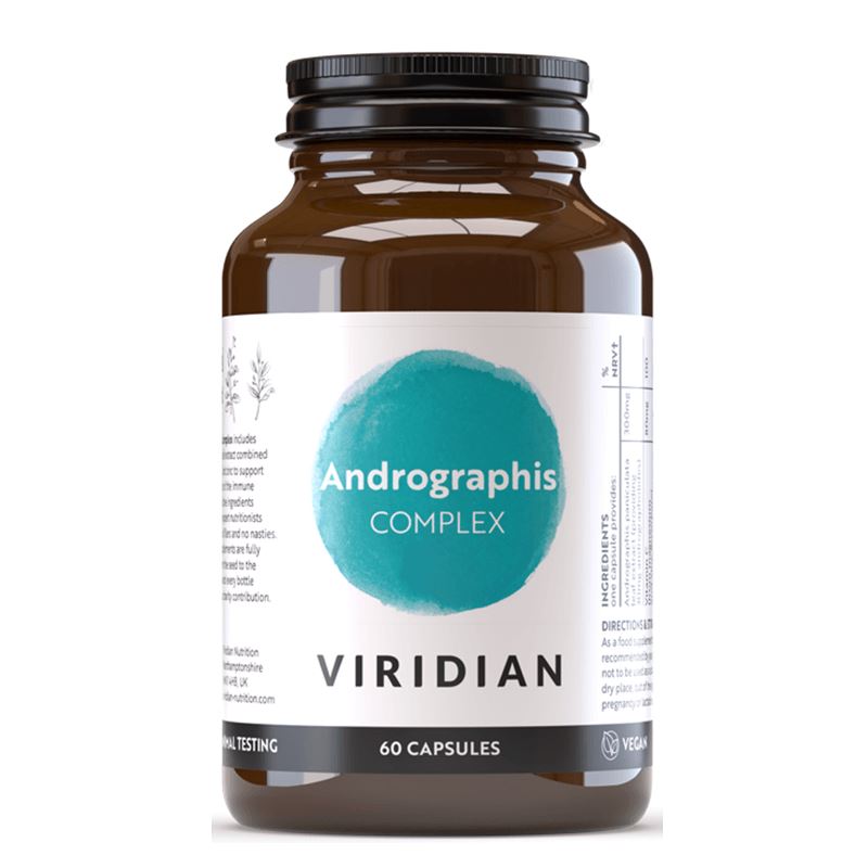 Viridian Nutrition Viridian Andrographis Complex 60 kapslí