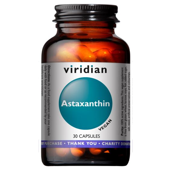 Viridian Nutrition Viridian Astaxanthin 30 kapslí