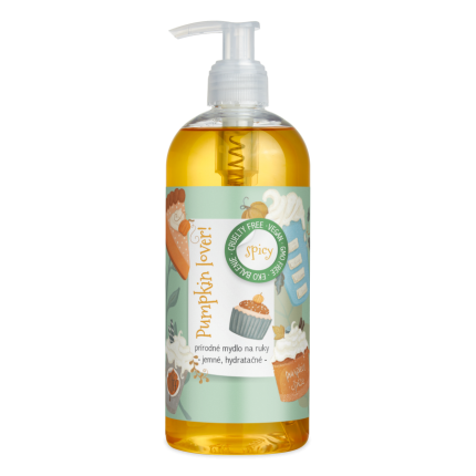 Pumpkin lover organické jemné a hydratační mýdlo na ruce 400ml Soaphoria