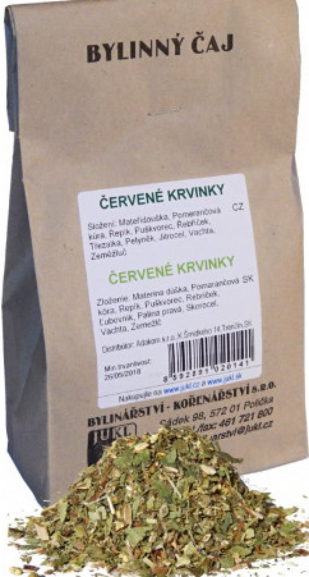 Jukl bylinná směs ČERVENÉ KRVINKY 100 g