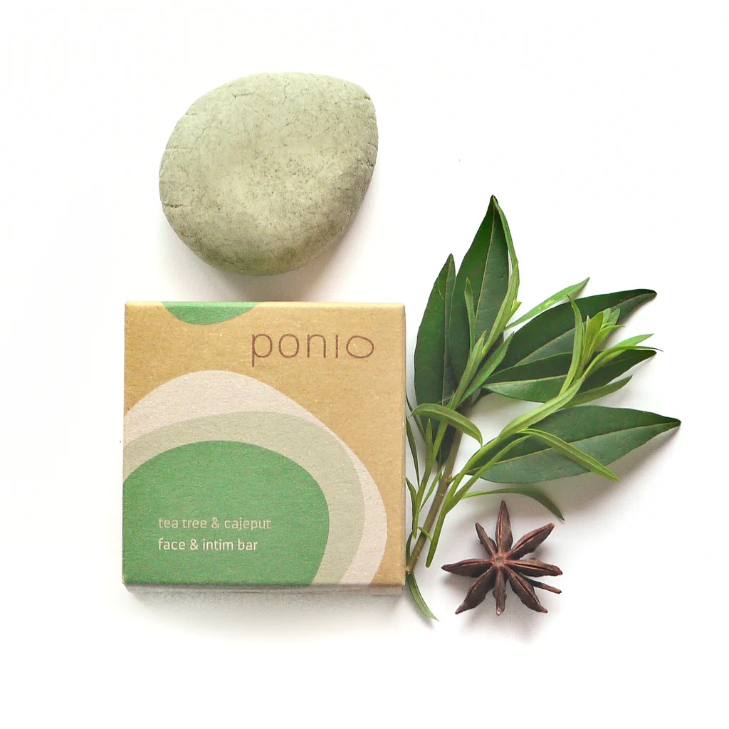 Ponio Face & intim bar - tea tree & cajeput 50 g