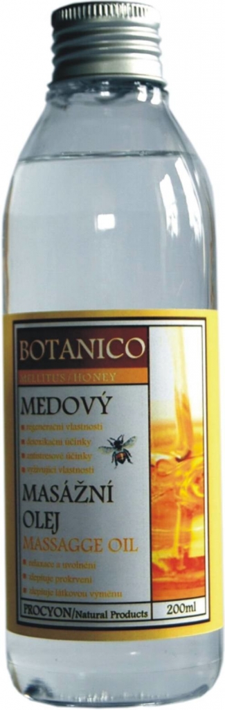 Botanico - Masážní olej - Medový - 200ml