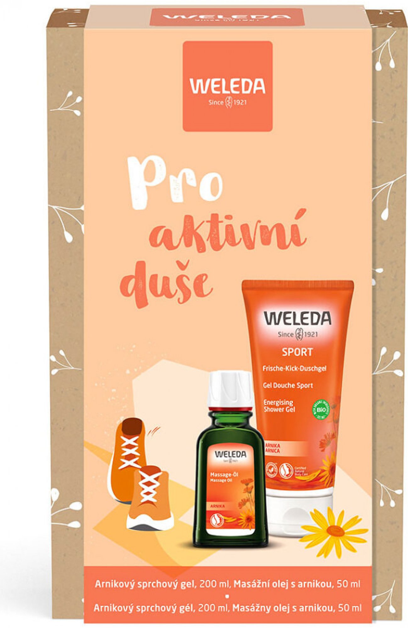 Weleda Pro aktivní duše dárkový set