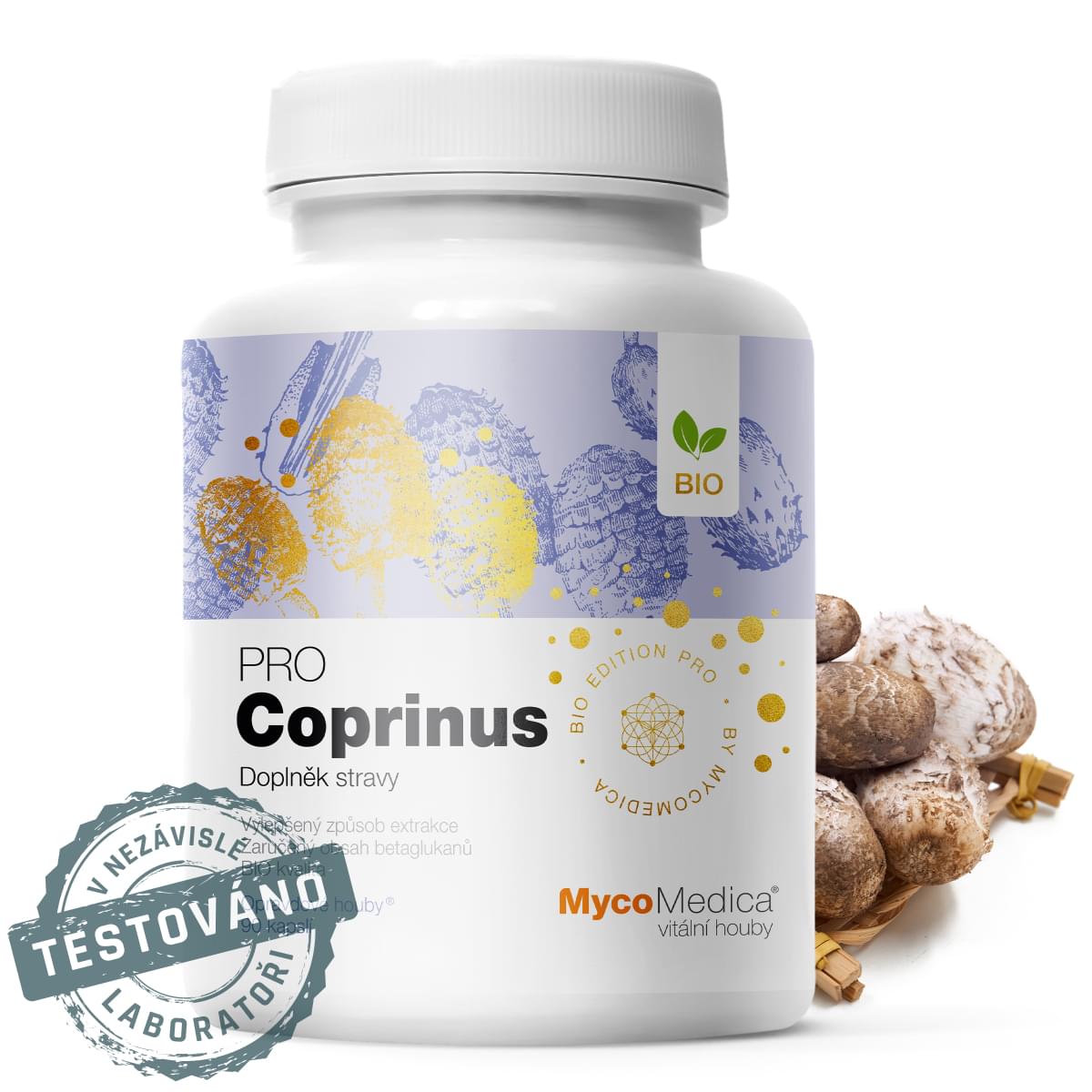 Mycomedica Coprinus PRO 90 kapslí