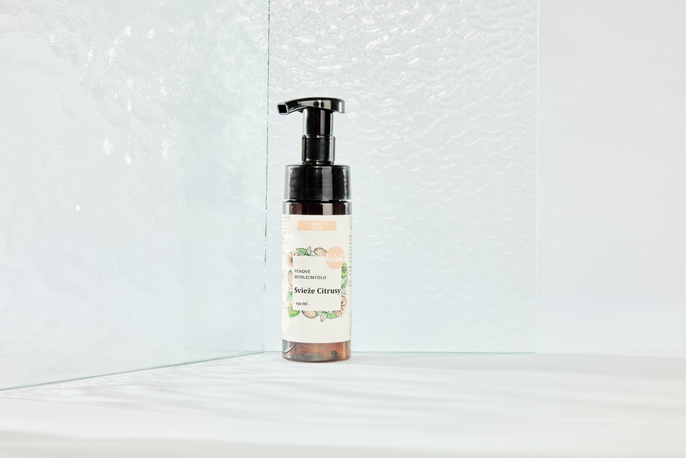 Kvitok Tekuté pěnové mýdlo Svěží citrusy (150 ml) - s krásnou svěží vůní