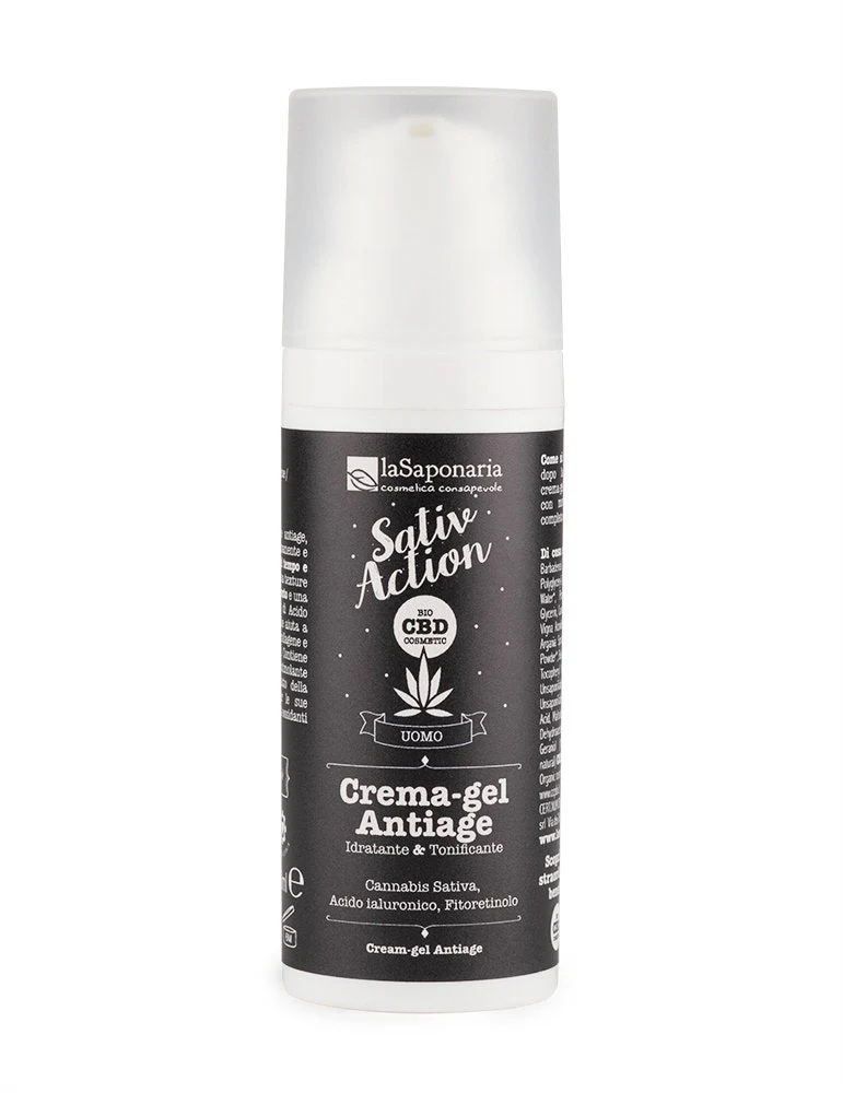 laSaponaria pleťové sérum s konopným CBD pro pány bio 50 ml