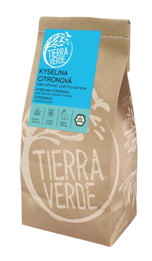 Tierra Verde Kyselina citronová odstraňovač vodního kamene sáček 1 kg