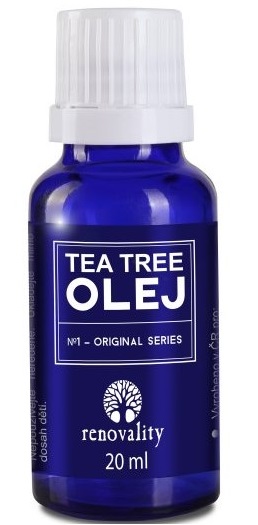 Renovality Tea Tree olej s kapátkem Renovality 20 ml