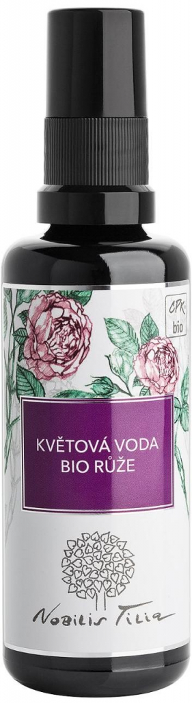 Nobilis Tilia Květová voda růžová bio 50 ml