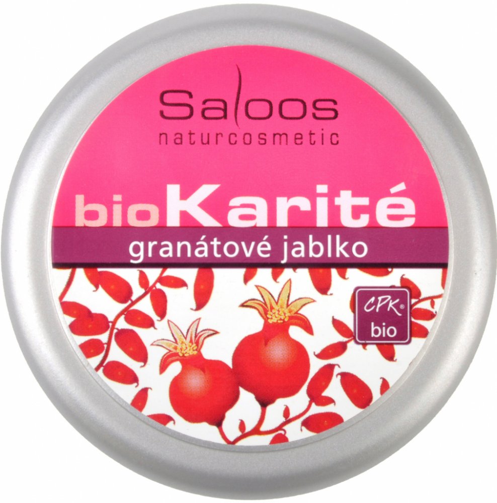 Saloos BIO karité balzám Granátové jablko 19 ml