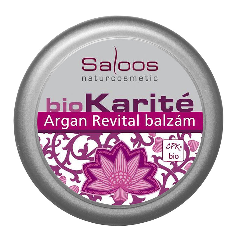 Saloos Bio Karité balzám Argan Revital 19 ml