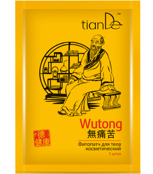 TianDe tianDe Kosmetický fytopatch na tělo Wutong 5 ks