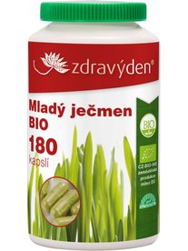 Zdravý den Mladý ječmen BIO 180 cps.