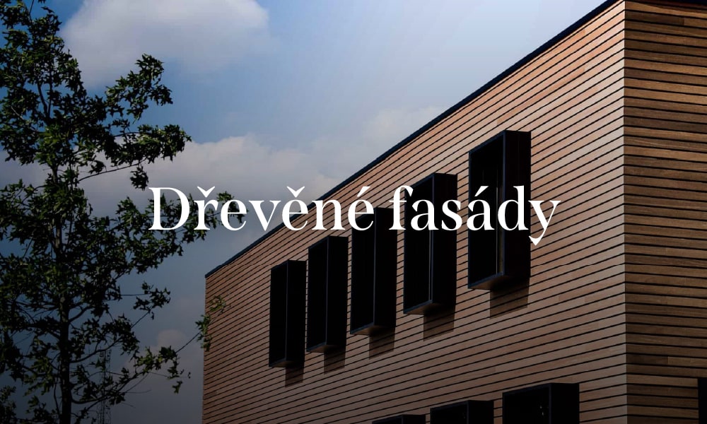Dřevěné fasády Vetedy