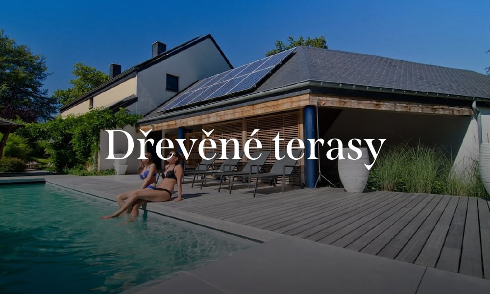 Dřevěné terasy Vetedy