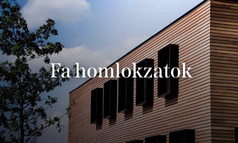 Fa homlokzatok Vetedy