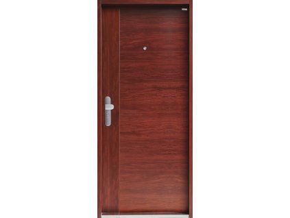 bezpecnostne dvere securido F5:C mahagon exterier