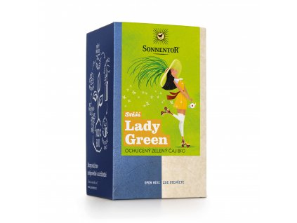 Čaj Svěží Lady Green 21,6 g BIO SONNENTOR