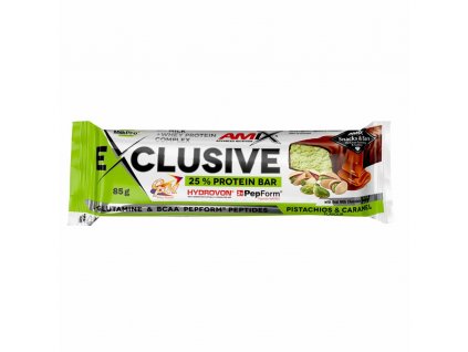 Amix Exclusive proteinová Pistácie a karamel 85g