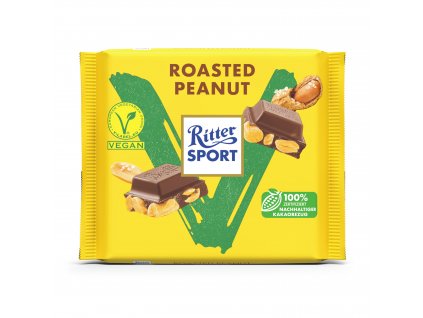 Čokoláda vegan s praženými arašídy 100 g RITTER SPORT