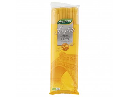 Těstoviny špagety kukuřično-rýžové 500 g BIO DENNREE